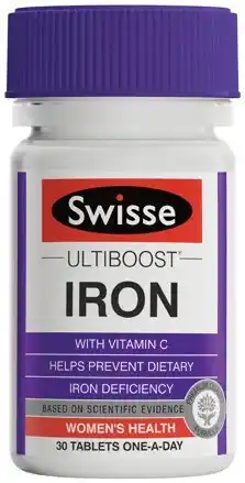 Swisse Ultiboost Iron 30 Pack