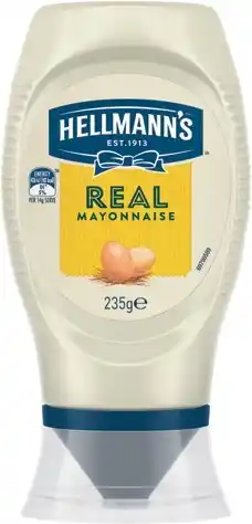 IGA Hellmann’s Real Mayonnaise 235g offer