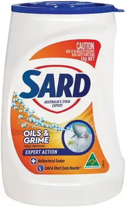 IGA Sard Stain Remover Powder 900g‑1kg Selected Varieties offer