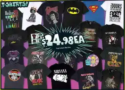 JB Hi-Fi T-SHIRTS BEATLES offer