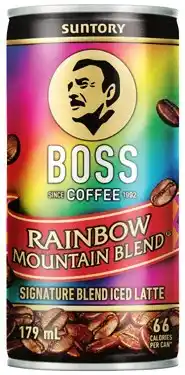 IGA Suntory Boss Coffee 179‑237mL Selected Varieties offer