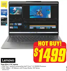 The Good Guys Lenovo Yoga Slim 6 14" Laptop offer