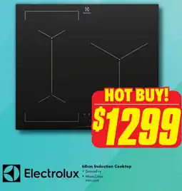 The Good Guys Electrolux 60cm Induction Cooktop offer