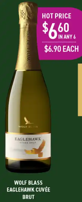 Dan Murphy's WOLF BLASS EAGLEHAWK CUVÉE BRUT offer