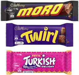 Coles Cadbury Chocolate Bar 30g-55g offer
