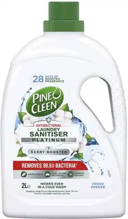 Coles Pine O Cleen Platinum Anti-Bacterial Laundry Sanitiser 2 Litre offer