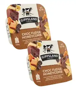 Coles Gippsland Dairy Mix-Ins 140g offer