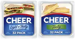 Coles Cheer Cheese Slices 500g offer