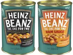 Coles Heinz Baked Beanz or Spaghetti 300g offer