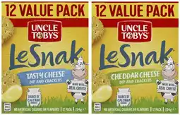 Coles Uncle Tobys Le Snak Value Pack 264g offer