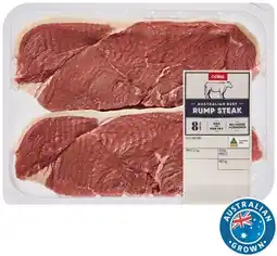 Coles Coles Australian No Added Hormones Beef Rump Steak offer