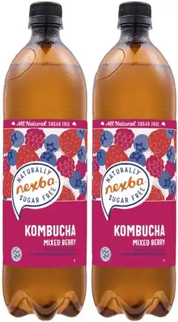 Coles Nexba Kombucha 1 Litre offer