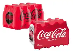 Coles Coca-Cola, Fanta or Sprite Soft Drink 12x300mL offer