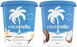 Coles Cocobella Coconut Yoghurt 500g offer