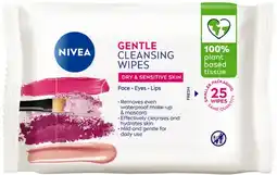 Coles Nivea Gentle Cleansing Wipes 25 Pack offer