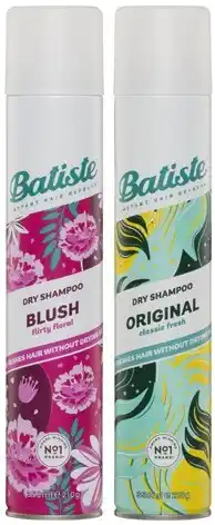 Coles Batiste Dry Shampoo Blush or Original 350mL offer