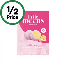 Woolworths Little Moons Mochi Bites 192g Pk 6 – From the Freezer offer