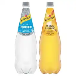 Woolworths Schweppes Soft Drinks or Mixer Varieties 1.1 Litre offer