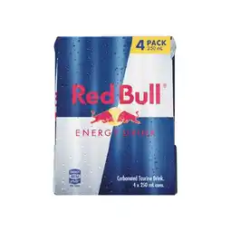 Woolworths Red Bull Energy Drink 4 x 250ml offer