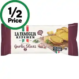 Woolworths La Famiglia Garlic Slices 270g – From the Fridge offer