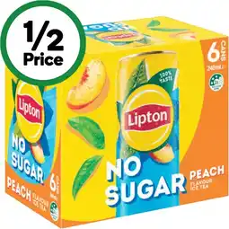 Woolworths Lipton Iced Tea 6 x 240ml offer