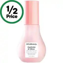 Woolworths MCoBeauty Hydrate and Glow Ultra Dew Serum 40ml offer