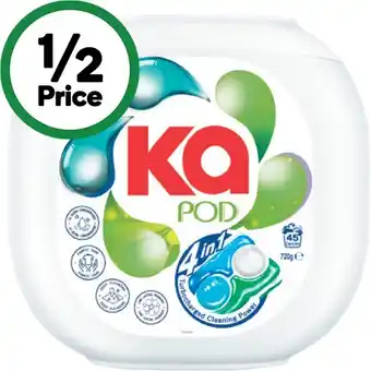 Woolworths Ka Pod Laundry Capsules Pk 45 offer