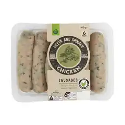 Woolworths Woolworths Premium Butcher Style Sausage Varieties 450-500g offer