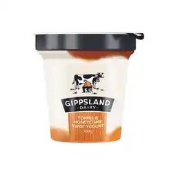 Woolworths Gippsland Dairy Twist Yogurt Pots 160g – From the Fridge offer