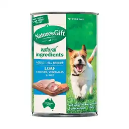 Woolworths Nature’s Gift Wet Dog Food 700g offer