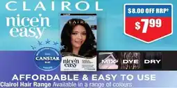 Clairol Hair Range Available in a range of colours