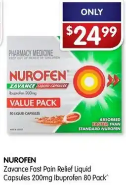 Alliance Pharmacy NUROFEN offer