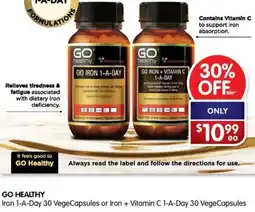 Alliance Pharmacy GO HEALTHY offer