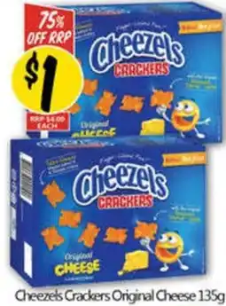 NQR Cheezels Crackers Original Cheese 135g offer