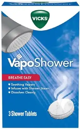 Discount Drug Stores Vicks VapoShower 3 Shower Tablets offer