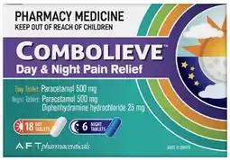 Discount Drug Stores Combolieve Day & Night Pain Relief 24 Tablets offer