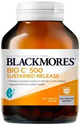 Discount Drug Stores Blackmores Bio C 500 Sustained Release 200 Tablets offer