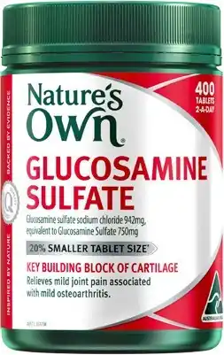 Discount Drug Stores Nature’s Own Glucosamine Sulfate 400 Tablets offer