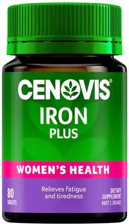 Discount Drug Stores Cenovis Iron Plus 80 Tablets offer