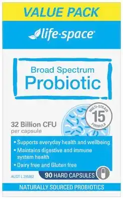 Discount Drug Stores Life-Space Broad Spectrum Probiotic Value Pack 90 Capsules offer