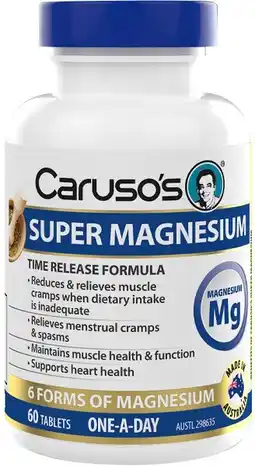 Discount Drug Stores Caruso’s Super Magnesium 60 Tablets offer
