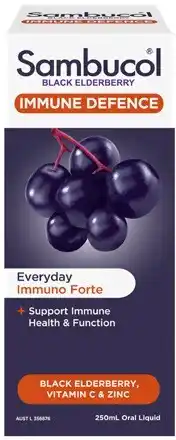 Discount Drug Stores Sambucol Immune Defence Liquid 250mL offer