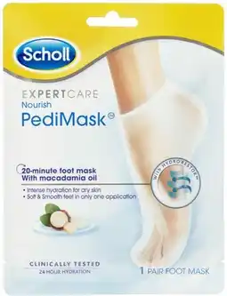 Discount Drug Stores Scholl Expert Care Dry Skin PediMask 1 Pair offer