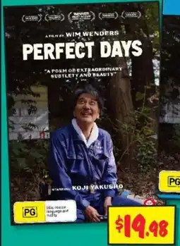 JB Hi-Fi PERFECT DAYS offer