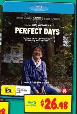 JB Hi-Fi PERFECT DAYS offer