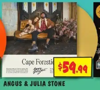 JB Hi-Fi ANGUS & JULIA STONE offer