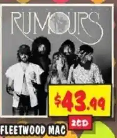 JB Hi-Fi FLEETWOOD MAC offer