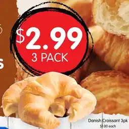 Spudshed Danish Croissant 3pk offer