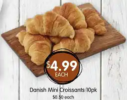 Spudshed Danish Mini Croissants 10pk offer