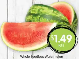 Spudshed Whole Seedless Watermelon offer